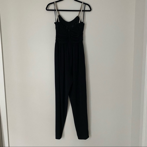 Vintage Jumpsuit with Rhinestone Straps - Picture 4 of 5